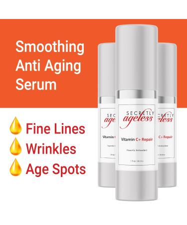 Vitamin C Face Serum for Radiant Skin - Hydrating Smoothing Formula - 1 fl oz - Shop Internationally - Buy Online on GoSupps.com
