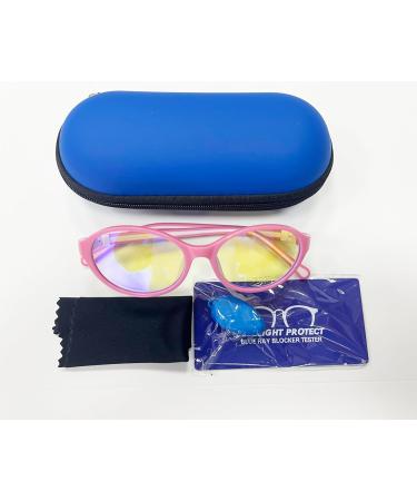 Shop Lanlang Blue Light Filter Glasses for Kids | UV400 Protection TR90 & Silicone Frame Ages 3-10 Perfect for Screen Time & Play - Buy Online on GoSupps.com