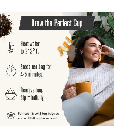 Numi Aged Earl Grey Th noir bergamote 18 sachets de th  - Buy Online on GoSupps.com