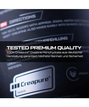 Vast Creatine - Micronized Creapure Creatine Monohydrate Powder | Vegan Made in Germany | 60 Portions | Boost Performance | 300g - Buy Online on GoSupps.com