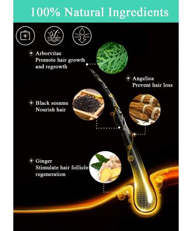 Wild Growth Hair Oil & Ginger Hair Growth Serum for Men and Women - Natural Hair Loss Treatment and Accelerator for Stronger, Thicker Hair - Beard Growth Product (3pcs) - Buy Online on GoSupps.com