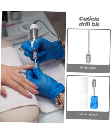 Mikinona Nail Drill Bits for Acrylic Nails Cuticle Drill Bits for Manicure Cuticle Drill Bits for Nails Manicure Nail Bit Manicura Removal Remover Tungsten Nail Drill Cone Tungsten Steel - Buy Online on GoSupps.com