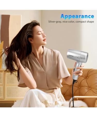 Buy Aigostar Travel Hair Dryer - Foldable Portable 2 Speeds & Safety Protection - Perfect for International Shipping - Buy Online on GoSupps.com