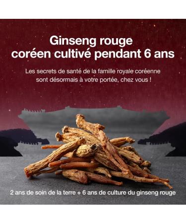 Jung Kwan Jang 100% Korean Red Ginseng Extract Compounds 240g Natural Energy Booster Immune Support & Stress Relief/Sugar & Caffeine Free - Buy Online on GoSupps.com