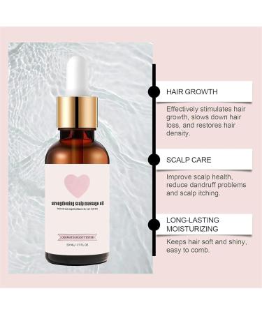 WJnflQN Hair Oil - 50ml Natural Nourishing Treatment for Hair Growth - Scalp Moisturizing - For Women and Men - Hair Care - Frizz Control - Buy Online on GoSupps.com
