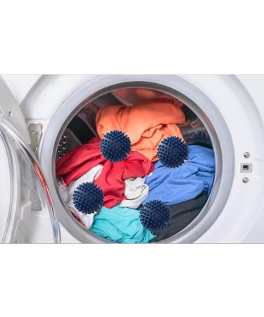 LLGT Eco-Friendly Non-Toxic Alternative Dryer Balls to Fabric Softener 4-Pack with LLGT Bonus Mini Intimates Laundry Mesh Bag (Navy Blue) - Buy Online on GoSupps.com