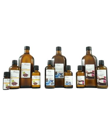 Naturra Organic Jojoba Oil & Castor Oil DUO 250ml - Cold Pressed Unrefined Natural Cosmetics for Glowing Skin - Buy Online on GoSupps.com