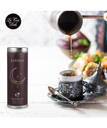 La Tea Dah Ramadan Gift Basket: Gourmet Tea Set with 3 Tins | Fine Assorted Teas | Eid/Ramadan Islamic Gifts - Buy Online on GoSupps.com