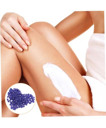 Subsofan Hard Wax Beans - 3 Pack Sensitive Violet Beeswax for Hair Removal | Hard Wax Pearls 0.2x0.2cm - Gentle Depilatory Cream - Buy Online on GoSupps.com