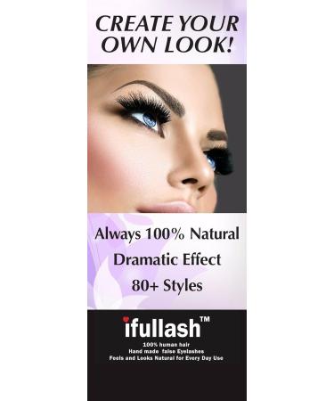 301 12 Pairs 100% Human Hair Eyelashes - Luxurious & Natural Look for International Shipping - Buy Online on GoSupps.com