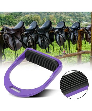 Janzoom Children's Stirrups - Comfortable Purple Stirrups for Kids | International Shipping Available - Buy Online on GoSupps.com