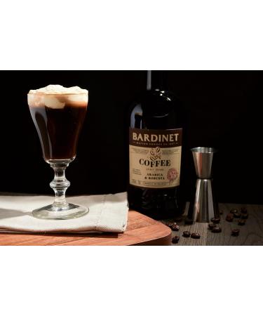 Bardinet Coffee Flavoured French Brandy - 28% ABV 70CL - Aged Bardinet Brandy Blended with Natural Arabica and Robusta Coffee Flavours - Exquisitely Rich and Bittersweet - Buy Online on GoSupps.com