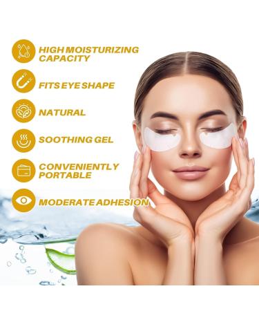 Hydrogel Eye Gel Pads - 50 Pairs for Lash Extensions | MAQIHAN | Essential Under Eye Patches for Makeup Artists & Beauty Professionals - Buy Online on GoSupps.com