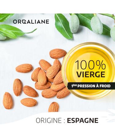 Sweet Almond Oil 900 ml 100% Natural Cold Pressed - Buy Online on GoSupps.com