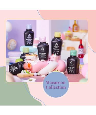 Beetles 12-Piece Macaroon Gel Nail Polish Kit - Hot Pink Red Neon Green Yellow Set | Salon-quality Soak Off LED Nail Lamp Manicure Set for Women, Mom, Girlfriend | Nail Art Gifts - Buy Online on GoSupps.com