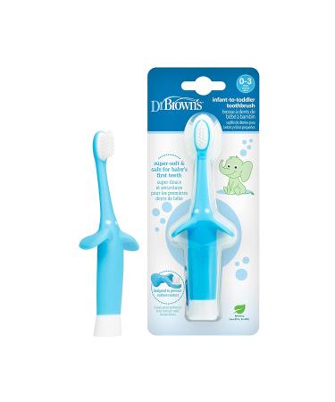 Buy Dr. Brown's Blue Toothbrush - Best International Shipping & Quality Care - Buy Online on GoSupps.com