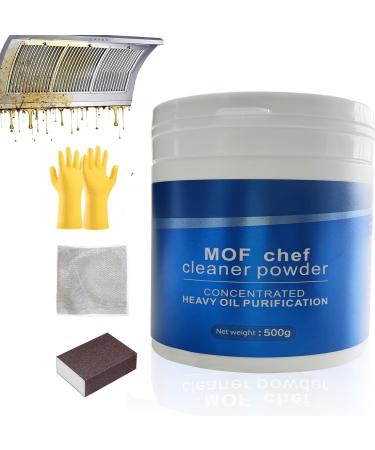 M.O.F-CHEF Kitchen Cleaner Mof Chef Cleaner Powder kitchen all-purpose powder cleaner.(500g)
