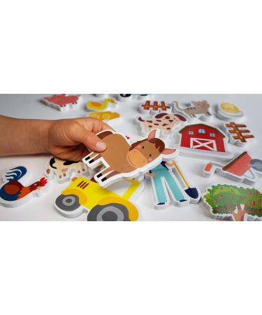 Buddy & Barney Farm Bath Time Stickers Toy for Kids - Multicolor - Buy Online on GoSupps.com