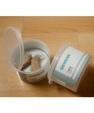 HiiBaby Hearing aid container drying set Dehumidifier dryer works with varied hearing aid