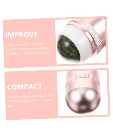 Pink Jade Roller & Face Massage Tools - Reduce Puffiness & Enhance Eye Care | Portable Facial Massager - Buy Online on GoSupps.com