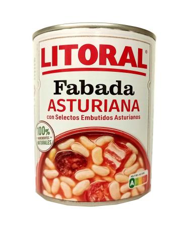 Fabada Asturiana Litoral bean stew with chorizo & blood sausage) ready to eat big 850gr pack of 1 can