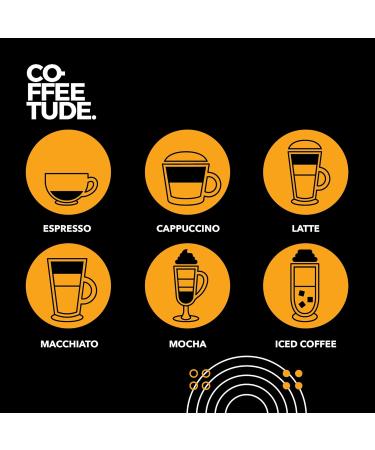 Coffeetude Dynamic Delight Blend (1kg 2.2lb) Exclusive Arabica and Robusta Coffee Blend Whole Coffee Beans Medium roasted Ideal for the preparation of Espresso Cappuccino Macchiato Latte Chocolate 1 g (Pack of 1) - Buy Online on GoSupps.com