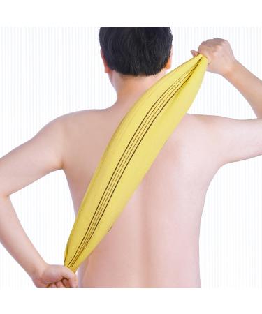 Obmwang 4 Pieces Korean Exfoliating Washcloth - Premium Long Bath Towel Skin Back Scrubber for Daily Shower & Exfoliation International Shipping Available - Buy Online on GoSupps.com