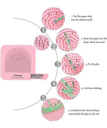 YURROAD 19pcs Beginners Quilling Tools Kit - Electric Slotted Pen, Template Board, Curling Coach, Crimper Comb - Filigrana Tools Set - Buy Online on GoSupps.com