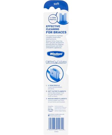Ortho Clean Orthodontic Toothbrush for Braces - Effective Cleaning for Orthodontic Patients - Buy Online on GoSupps.com