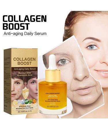 Pedia Advanced Collagen Boost Anti-Aging Serum - Hyaluronic Acid & Vitamin C for All Skin Types - 2 Pack - Buy Online on GoSupps.com