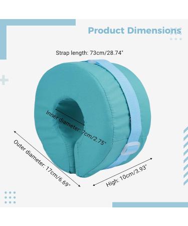 Toyoget 2 Pcs Foot Elevation Pillows - Ankle Heel Elevator Wedge for Medical Support - Recovery & Comfort for Bed Sores, Pressure Ulcers, and Surgery Recovery - Buy Online on GoSupps.com