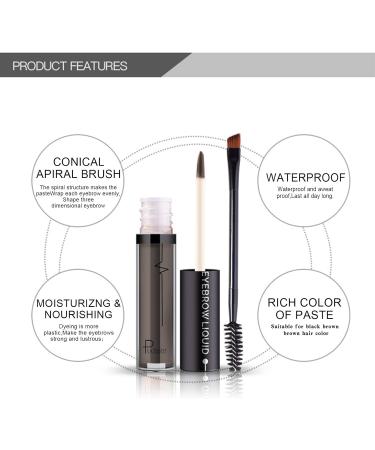 ONLYOILY Eyebrow Pencil Semi-Permanent Eyebrow Gel Makeup Pencil Waterproof Transfer-Free Long-Lasting (03) - Buy Online on GoSupps.com