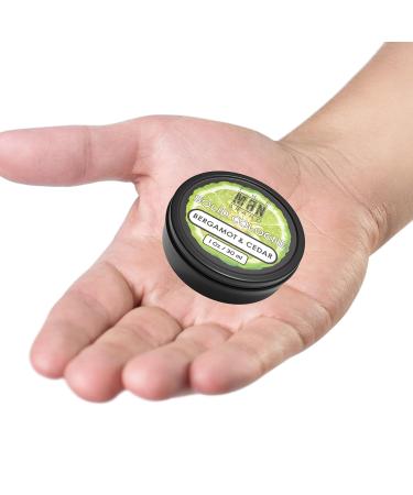 Solid Cologne Men's Bergamot and Cedar Solid Cologne Balm Wax Bergamot Cologne for men Solid Perfume with a Citrus Bergamot Scent (1 Ounce Bergamot Perfume Mens Cologne Balm) - Buy Online on GoSupps.com
