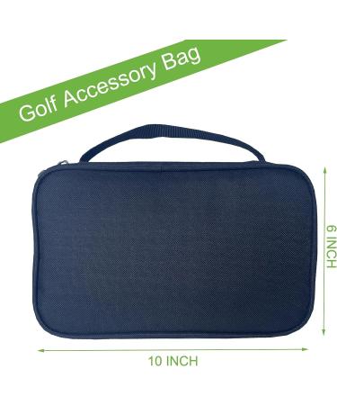 Golf Ball Bag Pouch | Men's Golf Accessory Organizer for Golf Accessories - Valuables Pouch Included - Buy Online on GoSupps.com