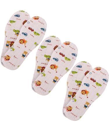 VALICLUD 6 Pairs Children s Insoles - Replacement Shoe Inserts for Kids - Comfort & Support - 15.20x5.80x0.40 CM - Buy Online on GoSupps.com
