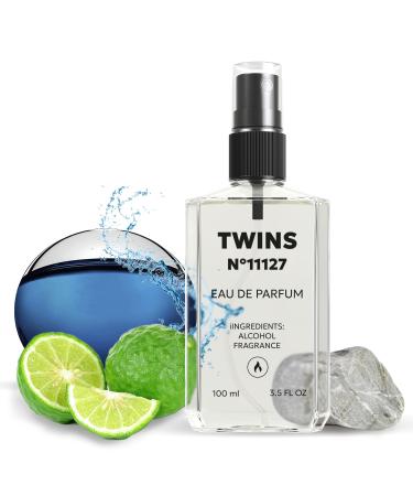TWINS Impression of Aqva Atlantiqve | Perfume for Men Eau de Parfum | No.11127 | 3.4 Fl Oz / 100 ml Bvlgari Atlantiqve Impression
