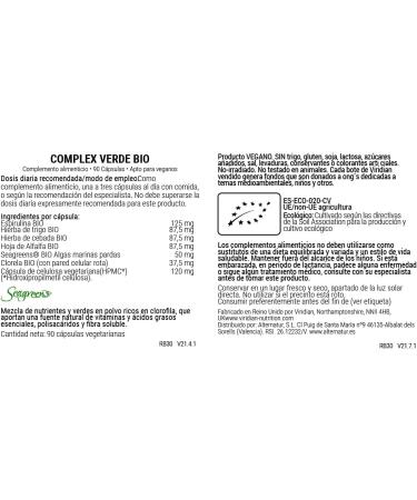 Viridian Organic Soul Food Greens 90 VegCaps - Buy Online on GoSupps.com