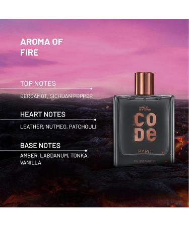 WI.LD ST.ONE CO.DE Py.ro Eau De Parfum For Men 100Ml|Bold Intense & Vibrant Fragrance| Luxury Men Perfume With Long Lasting Aroma Scented Spray - Buy Online on GoSupps.com