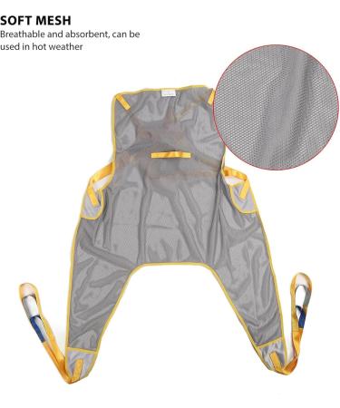 Patient Lift Sling Full Body Hoyer Lift Sling for Home Use Universal Hygiene Sling Patient Assist Sling Medical Lift Aid for Patient Transfer and Bathing Aid - Buy Online on GoSupps.com