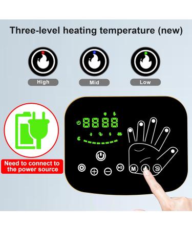 Finger Rehabilitation Equipment Rehabilitation Robot Gloves Finger and Hand Strengthener Heated Electric Hand Equipment for Men Women Arthritis Cerebral Palsy and Stroke Patients Left Hand sizeXL - Buy Online on GoSupps.com