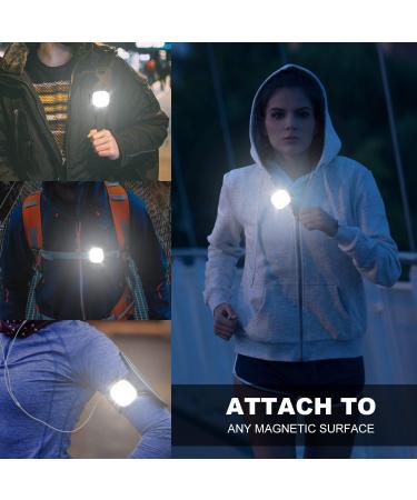 Buy Hossom LED Clip Lamp - Rechargeable Mini Headlamp Set (2-Pack) | 4 Light Modes for Jogging Fishing Camping & Hiking International Shipping Available - Buy Online on GoSupps.com