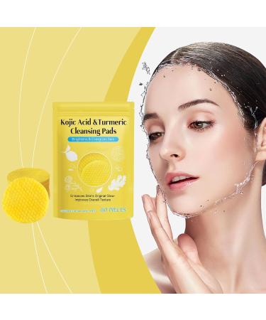 60PCS PEKLOKIW Kojic Pads Cleansing Pads For Dark Pads Infused Foaming Exfoliating Pads 10ML (3 SET(180PCS)) - Buy Online on GoSupps.com