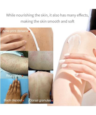  Voiakiu turmeric body cream 100ml ginger extract daily care cream for women moisturiser for smooth skin brightening body lotion for shoulders back neck arms - Buy Online on GoSupps.com