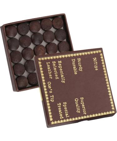  Grcfumo 1pc billiards pool cue tips slip on pool cue tips nine ball cue tips pool billiards cue tips replacement billiards accessories - Buy Online on GoSupps.com