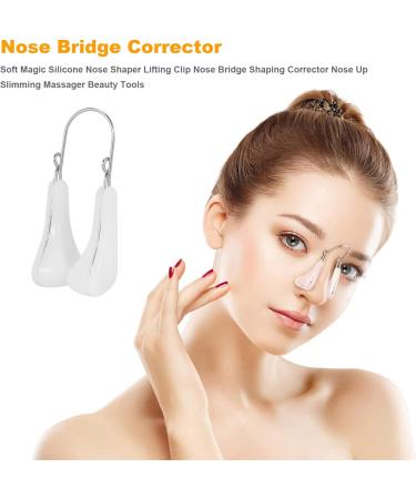 1 pi ce Soft Magic Silicone Nose Shaper Lifting Clip Nose Bridge Shaper Correcteur Nez Up Minceur Masseur Clair - Buy Online on GoSupps.com