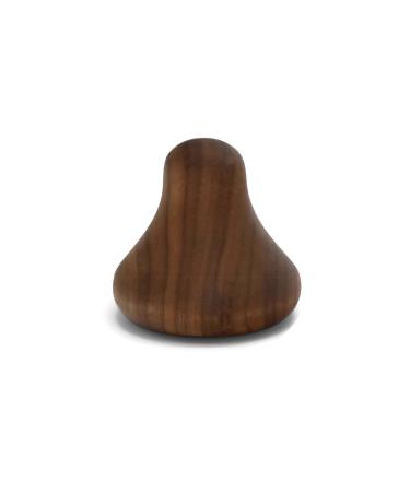 EDELKRAFT Magnetic trigger stick for partner and self massage made of wood - Made in Germany (walnut 30mm head)