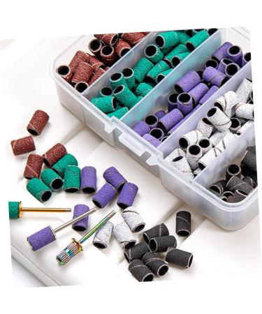 minkissy 4 Sets Nail Polish Set Professional Nail Drill Nail Grinding Sanding Bands Nail Sand Rings Nails Kit Nail Tool Sanding Bands for Nail Drill Fine Grit Manicure Alloy Nail Tape - Buy Online on GoSupps.com