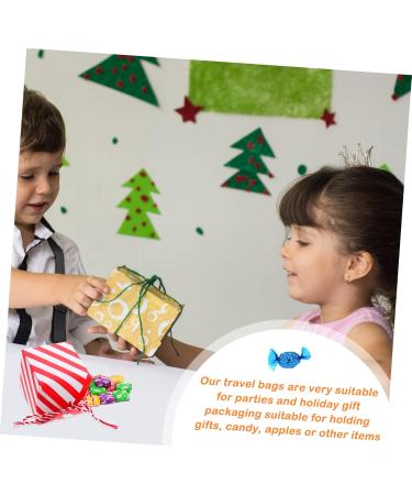 LALAFINA 48pcs Red and White Striped Sugar Box Bride Delicate Candy Case Chocolate Candies Bronzing - Buy Online on GoSupps.com