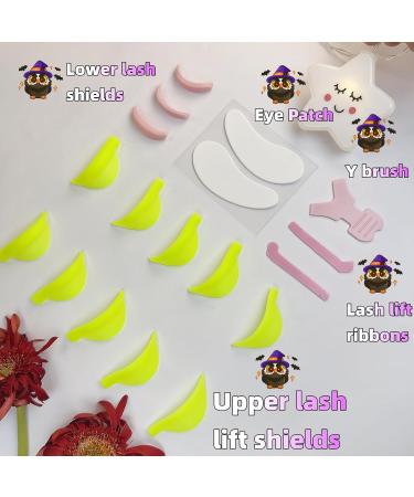 Lash Lift Shields - No Glue Soft Silicone Perm Rods & Tools for Beautiful C Curl Lashes | Complete Lash Lifting Kit - Buy Online on GoSupps.com
