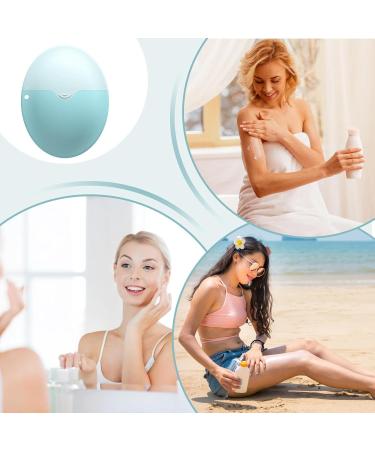 Sunscreen Applicator for Kids | Children's Refillable Roller Sunscreen Dispenser Solid Construction Sponge Sunscreen Dispenser for Picnics Camping School Trips Holidays Blue - Buy Online on GoSupps.com